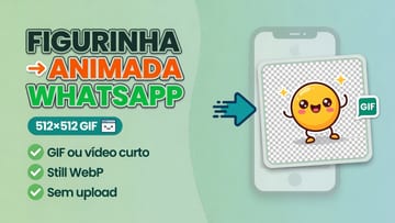 GIF para figurinha WhatsApp online